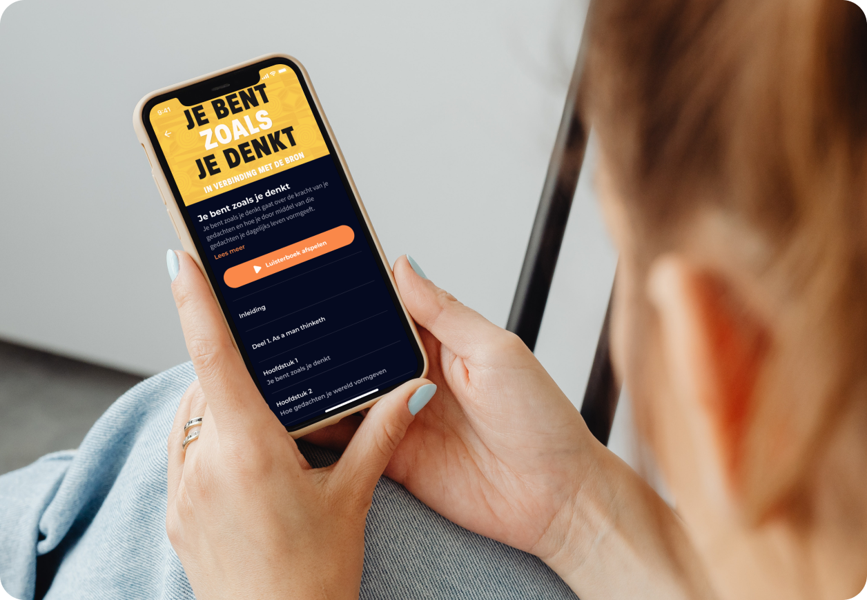 Je Bent Zoals Je Denkt mock up